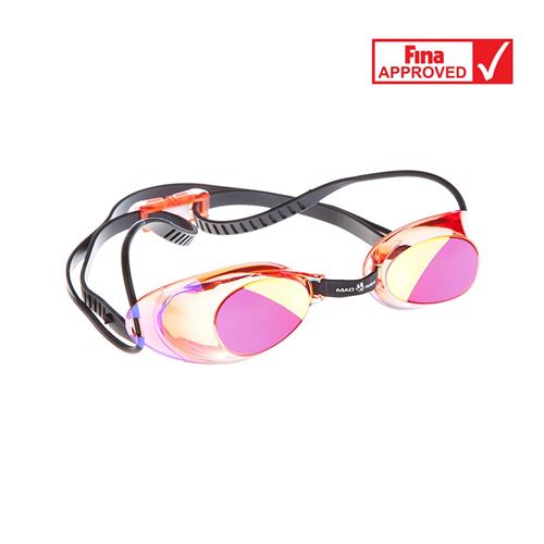 Picture of FINA RACING GOGGLES - AUTOMATIC LIQUID RACING MIRROR RED
