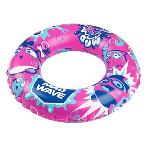 Picture of LEARNING TO SWIM - MAD BUBBLES SWIM RING - PINK 