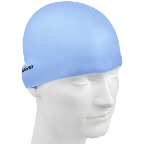 图片 LEISURE SWIM CAP - SILICONE PASTEL CAP - BLUE