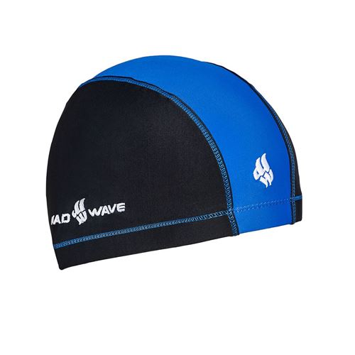 图片 LEISURE LYCRA SWIM CAP - DUOTONE SR - BLACK / NAVY BLUE