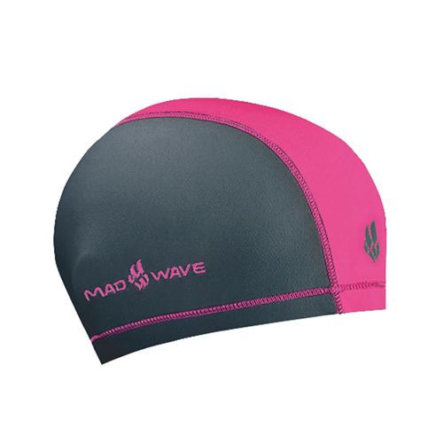 图片 LEISURE LYCRA SWIM CAP - DUOTONE SR - DK.GREY / PINK