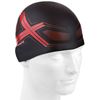 Picture of PERFORMANCE SWIM CAP - SPYDER (BLACK/RED)