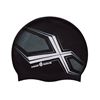 图片 PERFORMANCE SWIM CAP - SPYDER (BLACK/SILVER)