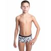 Picture of CARIBBEAN SWIM SHORTS- BLACK/WHITE