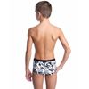 Picture of CARIBBEAN SWIM SHORTS- BLACK/WHITE