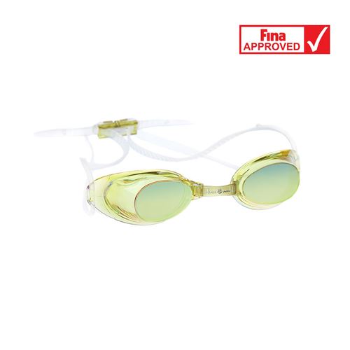 Picture of FINA RACING GOGGLES - AUTOMATIC LIQUID RACING MIRROR YELLOW