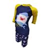 Picture of SHARK KID LS-2PCS NAVY/YELLOW