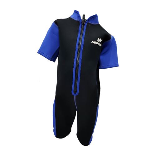 Picture of NEO KIDS SHORTY WETSUIT BLACK/BLUE