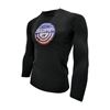 Picture of CAPTAIN LS RASHGUARD BLACK/BLACK