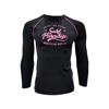 图片 PARADISE LS RASHGUARD BLACK/PINK