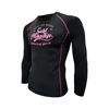 图片 PARADISE LS RASHGUARD BLACK/PINK