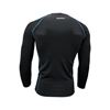 Picture of CALIFORNIA LS RASHGUARD BLACK/BLUE