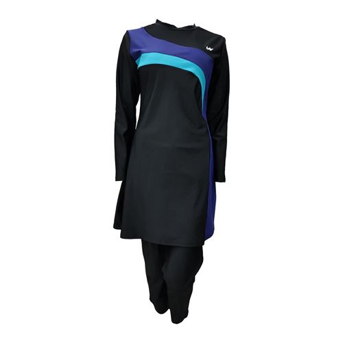Picture of ANA LOOSE BLACK/BLUE