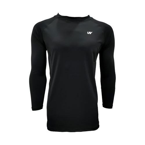 图片 LONG BREAKER LS RASHGUARD BLACK/BLACK