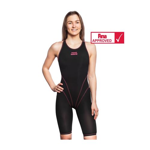 图片 BODYSHELL WOMEN  RACING SUIT BLACK/PINK - 01