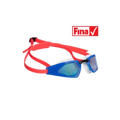 Picture of FINA RACING GOGGLES X-BLADE RAINBOW MIRROR - BLUE