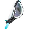 Picture of MADWAVE PERFORMANCE GOGGLES >TRIATHLON RAINBOW MIRROR - BLACK/CYAN