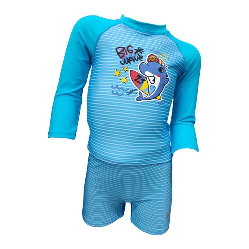 图片 DOLPHIN WAVE BABY LS-2-PCS BLUE