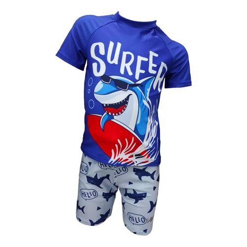 Picture of SURFER SHARK KID SS-2PCS BLUE
