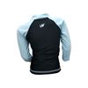 图片 UNI KID LS RASHGUARD BLACK/BLUE