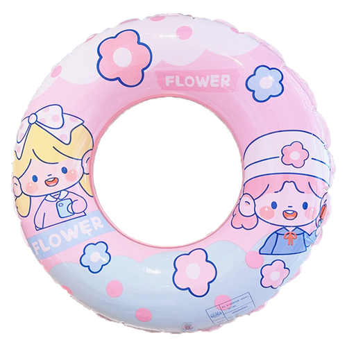 Picture of KIDS SWIMMING INFLATABLE - FLOWER GIRL KIDS SWIM RING #70 (5-9 YR)