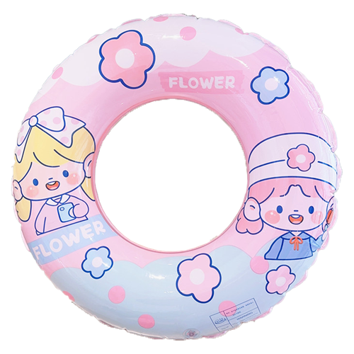 图片 KIDS SWIMMING INFLATABLE - FLOWER GIRL KIDS SWIM RING #70 (5-9 YR)