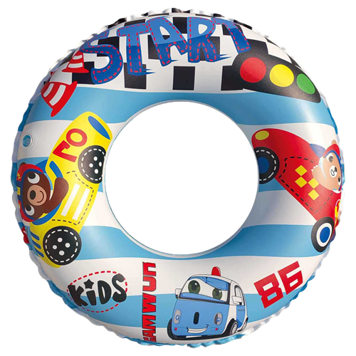 图片 KIDS SWIMMING INFLATABLE - RACING CAR KIDS SWIM RING #70 (5-9 YR)