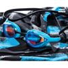 Picture of RACING GOGGLES - ALIEN RAINBOW MIRROR - BLACK/AZURE