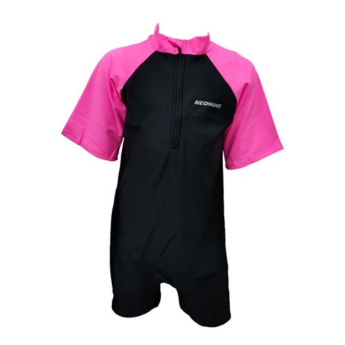 Picture of BASIC - NEO TEEN GIRL SS-1-PC BLACK/PINK