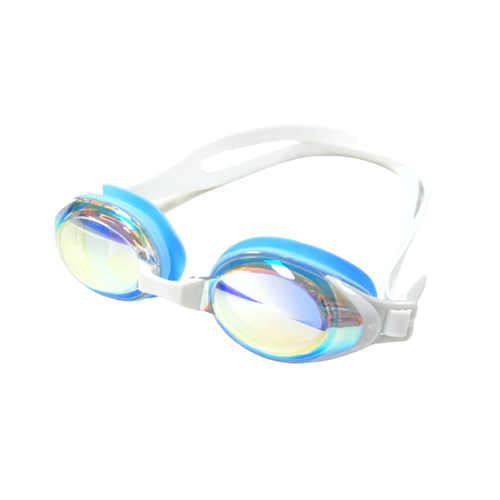图片 LEISURE GOGGLES - PIRANHA  RAINBOW MIRROR (BLUE)