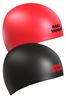 图片 JUNIOR LEISURE SWIM CAP - MADWAVE REVERSE CHAMPION SWIMCAP - RED / BLACK