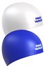 图片 JUNIOR LEISURE SWIM CAP - MADWAVE REVERSE CHAMPION SWIMCAP - BLUE / WHITE