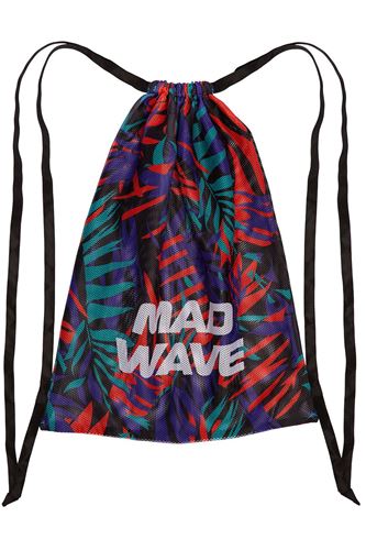 DRY MESH BAG TROPICAL - NAVY RED