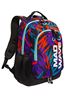 图片 CITY BACKPACK TROPICAL - NAVY RED